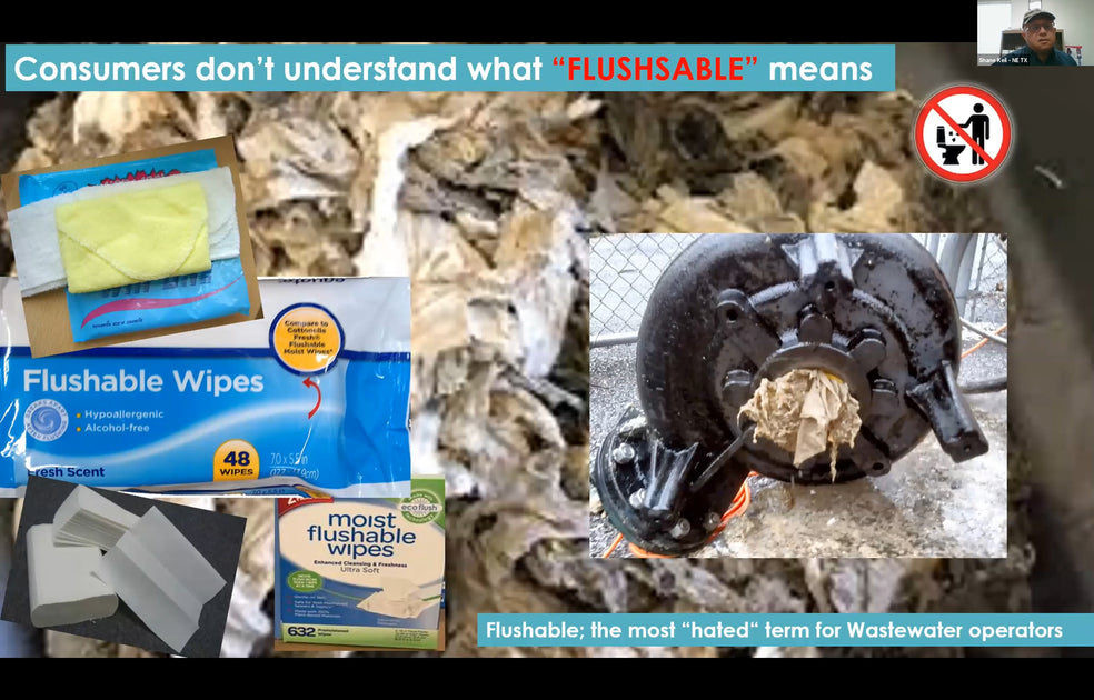 Modern Sewage Why flushable wipes are not so flushable. Smith Pump