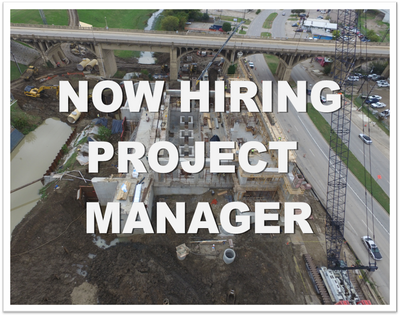 JOB OPENING: SENIOR PROJECT MANAGER