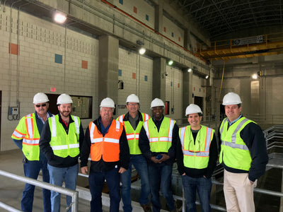 South Florida Water Management District Visited Dallas, Texas to Tour Their Three Concrete Volute Pump Stations